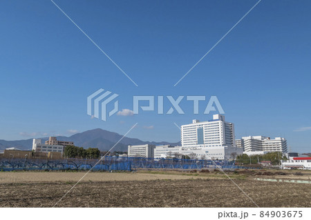 大山と東海大学病院 大山と東海大学病院 84903675