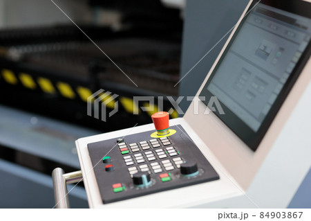 CNC control panel of laser metal cutting machine 84903867
