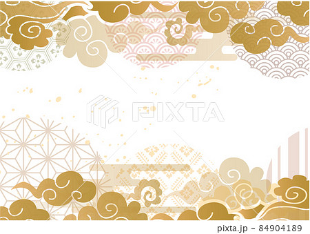 和風　和柄　背景 84904189