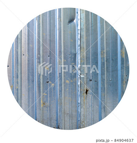Old rusted zinc metal roofing texture, old metal background texture 84904637