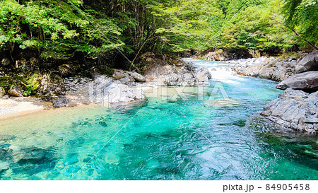 阿寺渓谷（夏） 84905458