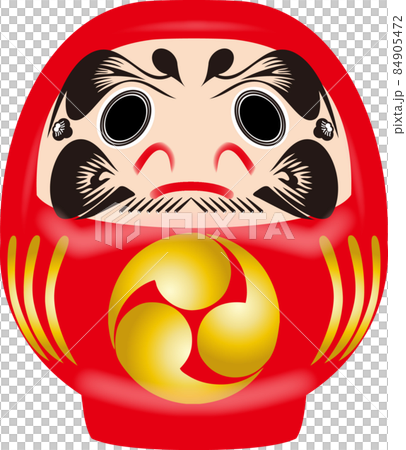 シンプルなダルマのイラストのイラスト素材 シンプルなダルマのイラストのイラスト素材
