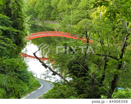 牛沼 蓬来橋　（横手城）　秋田県横手市 84906308