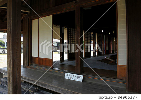 東海道　新居関所の風景 84906377