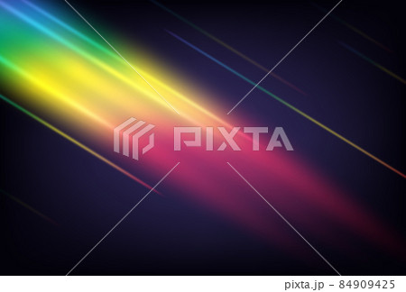 Prism, prism texture. Crystal rainbow lights 84909425