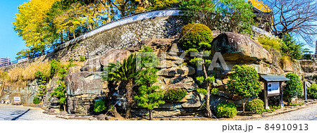 慶巌寺の摩崖仏三十三観音　パノラマ　【長崎県諫早市】 84910913