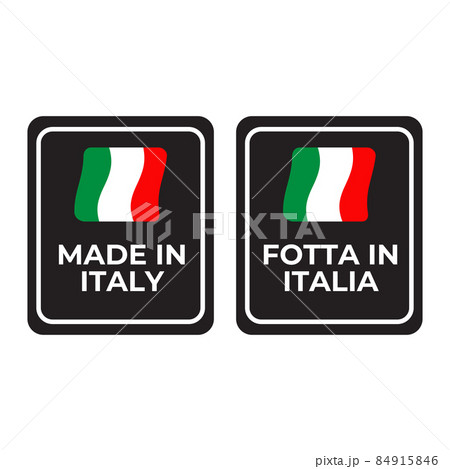 Made in Italy emblem label product logo symbol design Made in Italy emblem label product logo symbol design 84915846