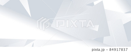 White abstract wide banner graphic design presentation template background with diagonal lines 84917837