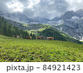 Engalm Valley at Karwendel mountains in Austria 84921423