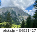 Engalm Valley at Karwendel mountains in Austria 84921427