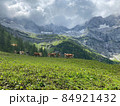 Engalm Valley at Karwendel mountains in Austria 84921432