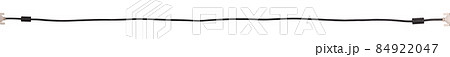Black and white DVI cable 84922047