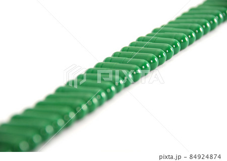 Group green capsules Group green capsules 84924874