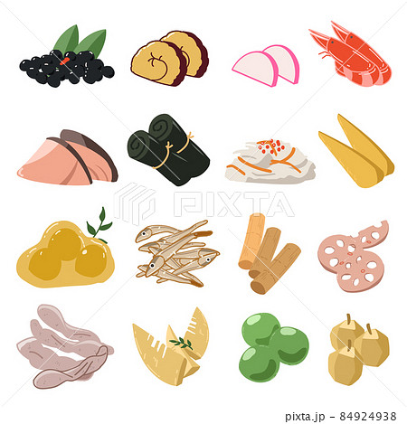 おせち料理　種類別 84924938