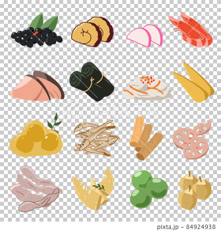 おせち料理　種類別 84924938