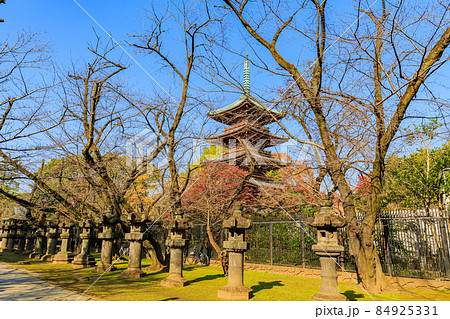 東京 台東区 上野公園にある寛永寺 五重塔 東京 台東区 上野公園にある寛永寺 五重塔 84925331