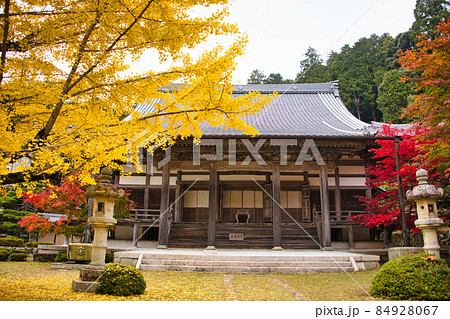 紅葉の名所　東近江の東光寺2021　秋 84928067
