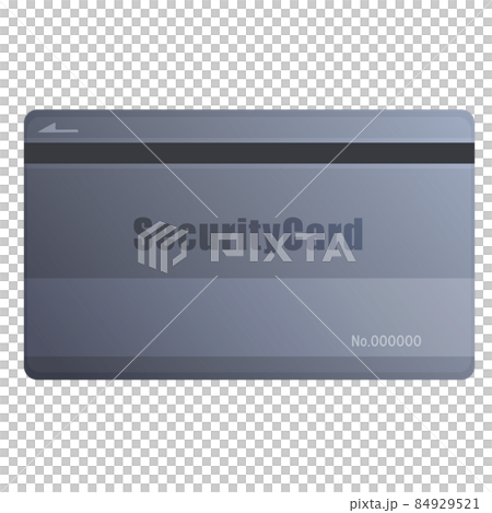 Security card - Stock Illustration [84929521] - PIXTA