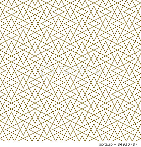 Seamless geometric ornament . Brawn color .Thin lines. Seamless geometric ornament . Brawn color .Thin lines. 84930787