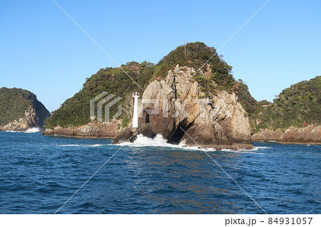 クルーズ船から見た紀の松島 クルーズ船から見た紀の松島 84931057