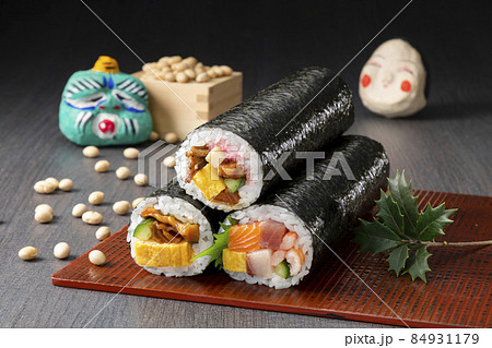 恵方巻3種類 84931179