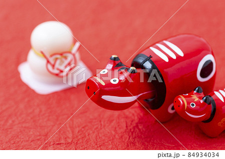 赤べこ赤バック 赤べこ赤バック 84934034