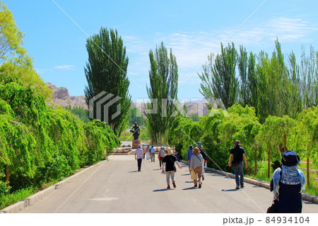 シルクロード紀行　　　美しきキジル千仏洞　　　その2112 84934104