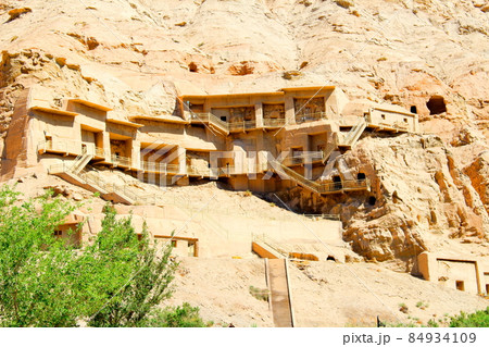 シルクロード紀行　　　美しきキジル千仏洞　　　その2112 84934109