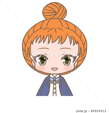 ブレザーの女の子のアイコン ブレザーの女の子のアイコン 84934913