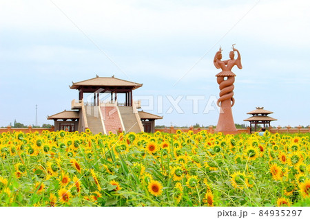 シルクロード紀行　　　美しき高昌故城とアスターナ古墳　　　その2112 84935297