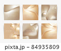web グラフィック バナー 広告 背景 フレーム エレガント 贅沢 高級感 金色 クリスマス 光沢 84935809