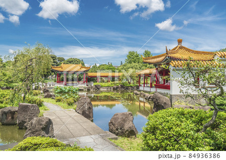 中国庭園「瀋秀園」の風景　【神奈川県・川崎市】 84936386