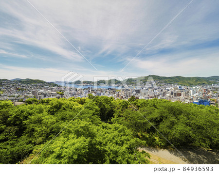 長崎 風頭公園展望台からの眺望 Kazagashira Park, Nagasaki, Japan 84936593