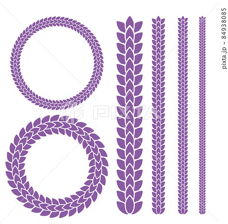 藤 ベクターイラスト 藤 ベクターイラスト 84938085