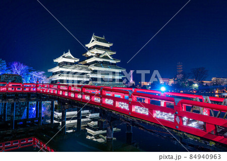 松本城のプロジェクションマッピング【長野県】 84940963