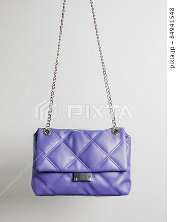 Quilted crossbody bag in very peri color 2022 year 84941548