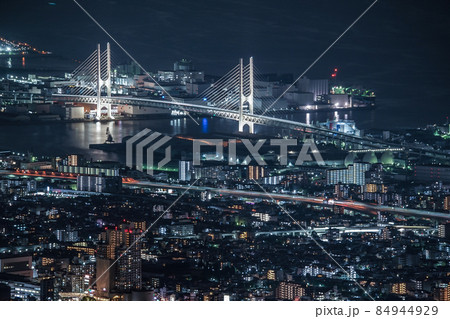掬星台から神戸の夜景 84944929