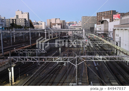 橋から見る線路 84947037