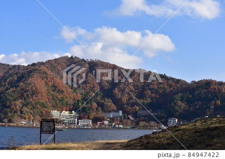 秋の河口湖 秋の河口湖 84947422