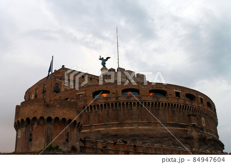 Sant'Angelo Castle under the clouds 84947604