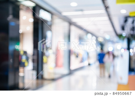 Bokeh abstract blur light of inside shopping complex Department store background Bokeh abstract blur light of inside shopping complex Department store background 84950667
