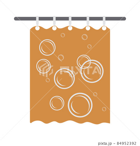 Bath Curtain Icon 84952392