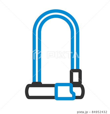 Bike Lock Icon 84952432
