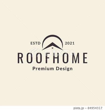 hipster minimal home roof with sky logo symbol icon vector graphic design illustration idea creative hipster minimal home roof with sky logo symbol icon vector graphic design illustration idea creative 84954317