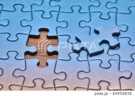 Jigsaw puzzle background, almost done Jigsaw puzzle background, almost done 84956838