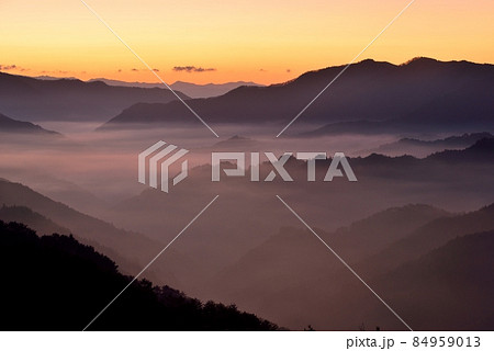 野迫川村の雲海 84959013