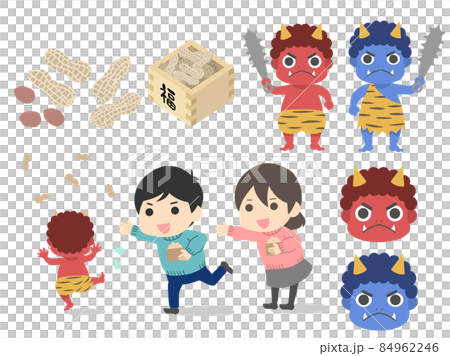 Setsubun material set_peanuts Setsubun material set_peanuts 84962246