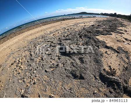 自然災害、軽石が漂着 84963113