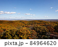 釧路市湿原展望台から眺める秋の釧路湿原 84964620