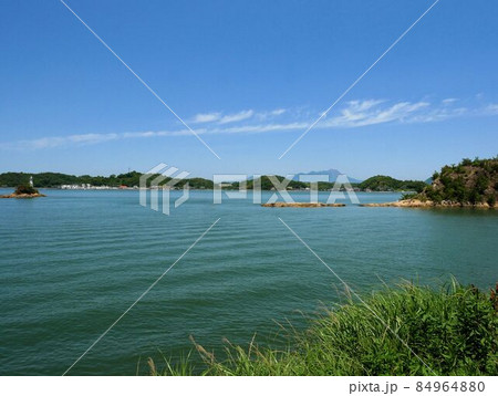 天草・維和島の西海岸の風景 (熊本県) 天草・維和島の西海岸の風景 (熊本県) 84964880